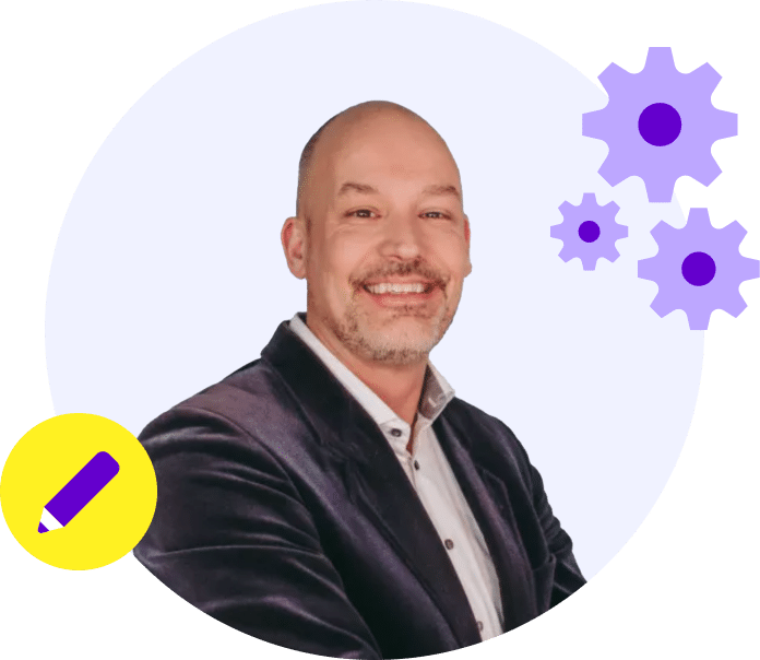 Kees Koks, salesmanager bij All You Can Learn, nodigt uit voor het starten van een gratis demo.